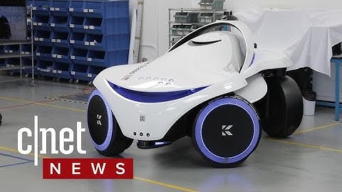 This security robot can detect weapons (CNET News)