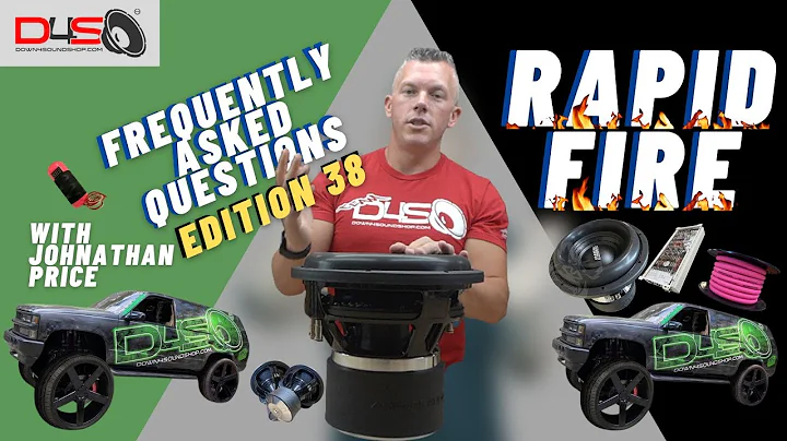 WHAT ARE THE BEST MIDS TO PAIR WITH THE SUNDOWN Xv3 SUBS? FAQ RAPID FIRE 38