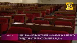 Новый парламент избран в Беларуси