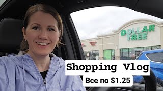 Чи схожий DOLLAR TREE 🇺🇸 до АВРОРИ 🇺🇦? Шопінг влог, дрібниці по $1.25 Асортимент магазину.