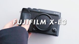 【まだ現役】富士フイルム X-E3が写真機として最高に楽しすぎる！【FUJIFILM】【X-E3】