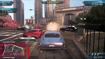 Need For Speed Most Wanted 2012 Aston Martin DB5 Gameplay (To AmSalley94)