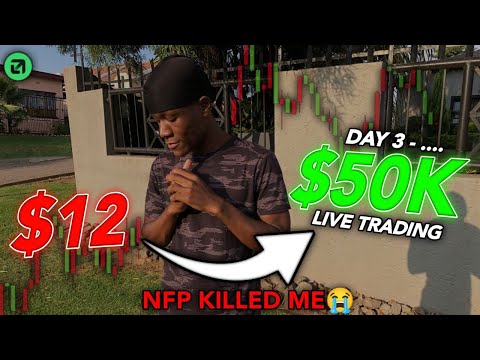 DAY 3 OF GROWING $12 – $50,000 TRADING FOREX