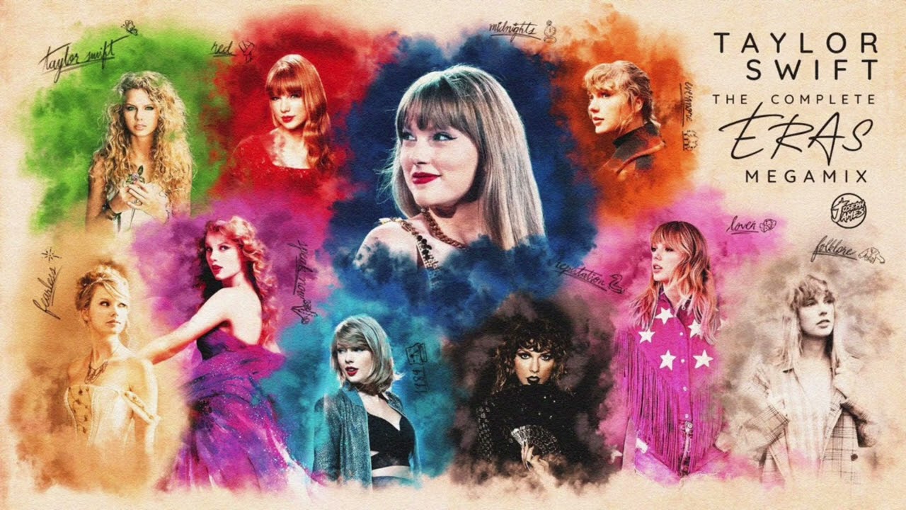 Taylor Swift: The Complete Eras Megamix (A Mashup of 230+ Songs) | by Joseph James