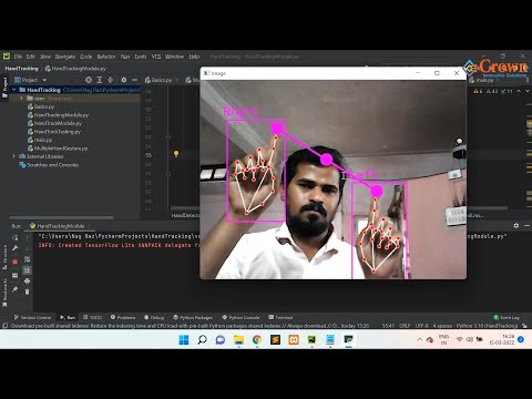Multiple Hand Gesture Control Using OpenCV in Python | Crown Innovative Solutions