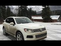 Driving the New Touareg Home -  Winter Road Trip Through Jasper National Park