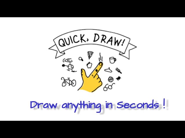 Você já usou o Google Quick Draw? 🤔 É um misto de jogo e