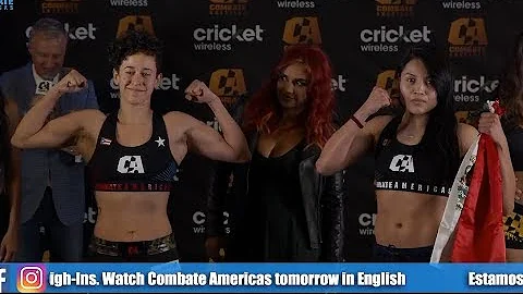 Melissa Martinez vs. Francis Hernandez - Weigh-in ...