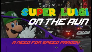 [GMOD MACHINIMA] Super Mario Bloopers - Super Luigi: ON THE RUN - A Need for Speed Parody
