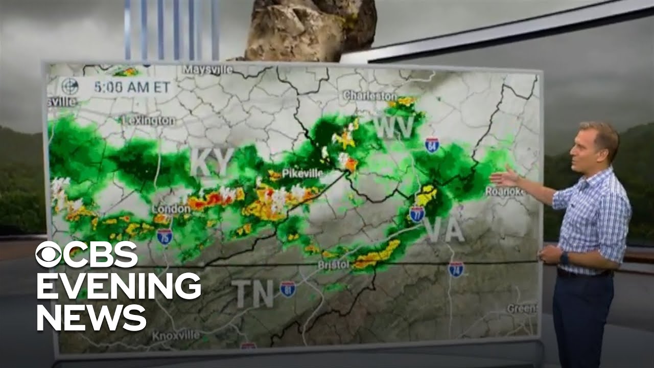 Powerful storms leave trail of destruction in Kentucky - YouTube
