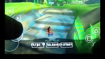 PPSSPP Crash of The Titans Gameplay + Settings on Asus Zenfone 5