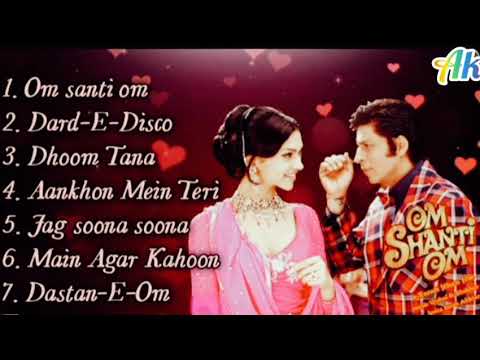 Om Shanti Om (songs)❤ audio Jukebox ❤Shahrukh Khan Deepika Padukon❤All song