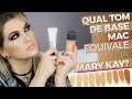 QUAL TOM DE BASE DA MAC EQUIVALE AO DA MARY KAY?