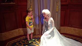 Andrew Meets Elsa and Anna