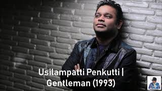 Vignette de la vidéo "Usilampatti Penkutti | Gentleman (1993) | A.R. Rahman [HD]"