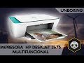 UNBOXING | HP DESKJET 2675 MULTIFUNCIONAL| REVIEW | MarckSB 2018