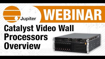Catalyst Video Wall Processors Overview