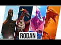 Rodan evolution in movies  tv shows 19562023