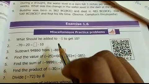 7th std maths 1st lesson numbers system ex. 1.6 fully