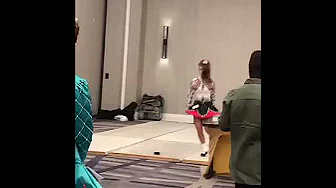 Epic Wig Malfunction doesn't stop this Irish Dancer!