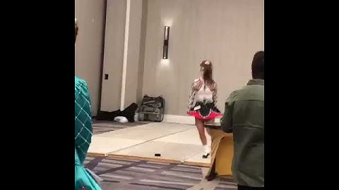 Thumbnail of Epic Wig Malfunction doesn't stop this Irish Dancer!