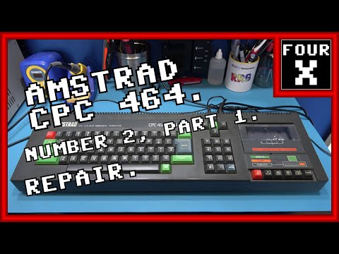 Amstrad CPC 464 (Number 2) - Part 1 - Repair. - YouTube