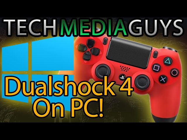 How to use the PS4 DualShock 4 controller on a PC