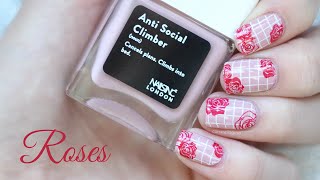 Hey friends! i've got a really quick nail art tutorial today using
some new polishes from nails inc's life hack collection and stamping
plate born...