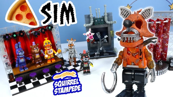 Building the Fnaf 2 Map with McFarlane Legos - 2023 Fnaf Unboxing