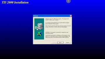 GM Tech2 TIS2000  INSTALL VIDEO
