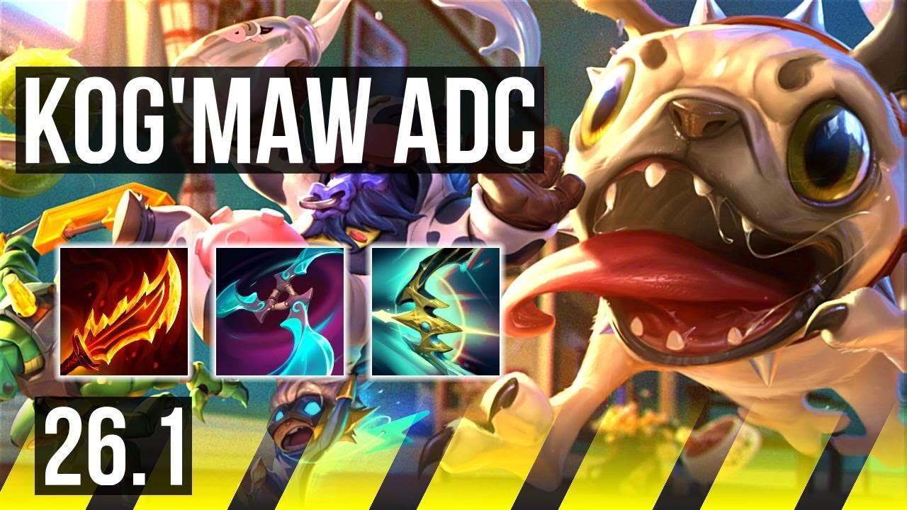 KOG'MAW & Zoe vs APHELIOS & Thresh (ADC) | KR Master | 26.1