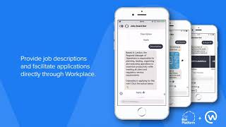 Job board bot for Workplace by Facebook