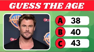 Guess The Age Of Celebrities 🤔 | Celebrity Age Quiz 2025 screenshot 5