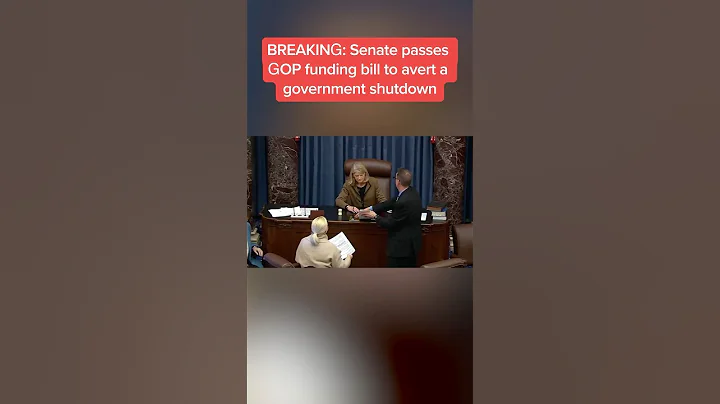 Senate passes GOP funding bill to avert a government shutdown