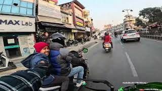 Crazy z1000 kawasaki vlog in uttarakhand.. ♥️Public Reaction 🥰