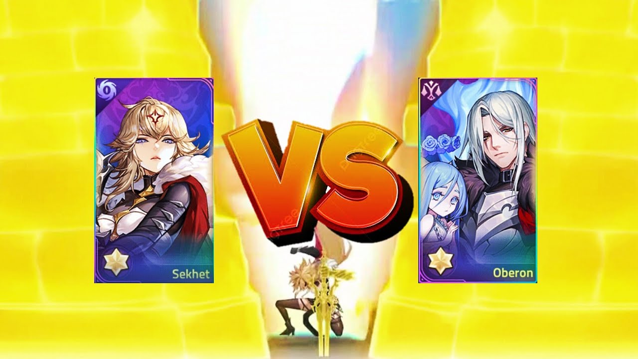 Sekhet vs Oberon - Who's better? 🤔 | Mobile Legends: Adventure