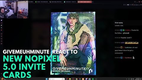 givemeuhminute React to New Nopixel 5.0 Invite Cards | Nopixel