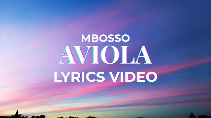 Mbosso - Aviola (Lyric Video)