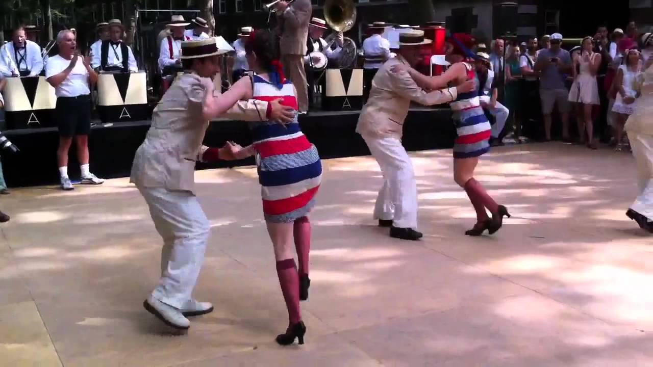 Jazz Age Lawn Party dance performance on Governors Island - YouTube