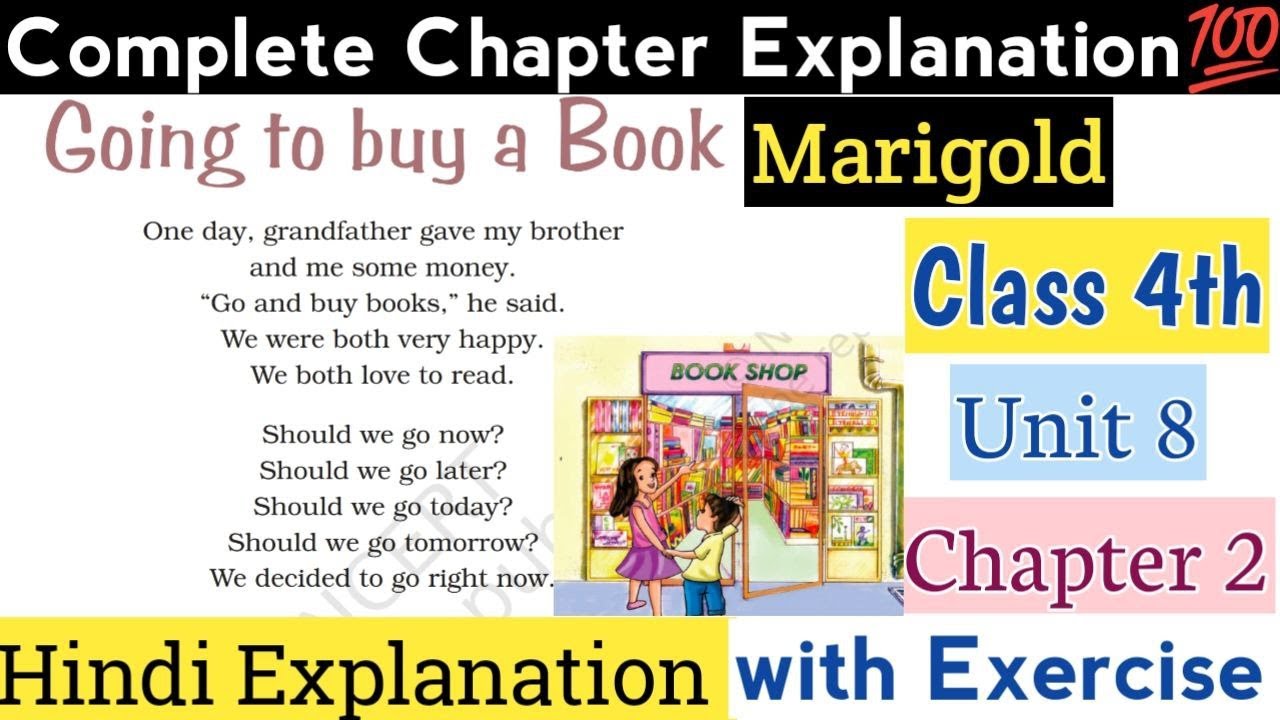 Class 4 English Chapter Going To Buy A Book Question Answer