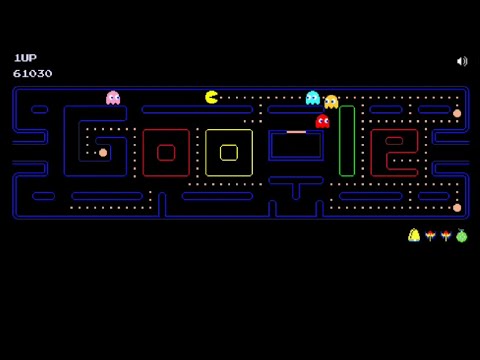 Play Pac-Man || Pac-Man 30th anniversary Google doodle