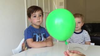 Ways to pierce a balloon without popping it - Kids Science Experiment screenshot 2