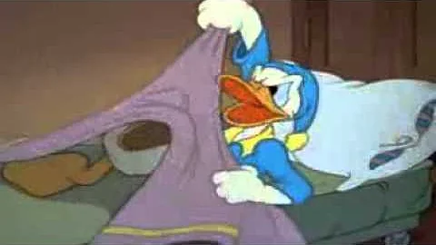 El pato donald no puede dormir castellano