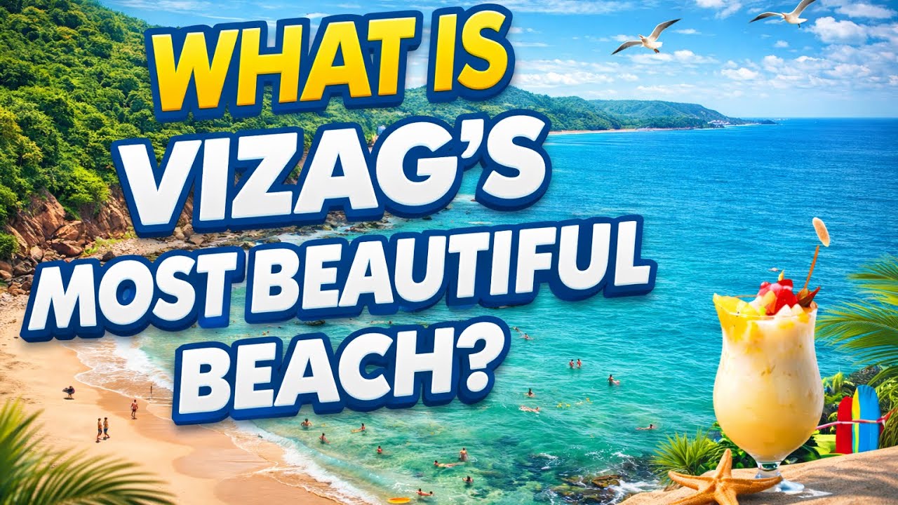What is Vizag's MOST BEAUTIFUL Beach?| Sea Sand Sun Selfies Vlogs | 