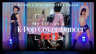 K-POP COVER DANCER VLOG: PART 2 | How I make my #shorts video