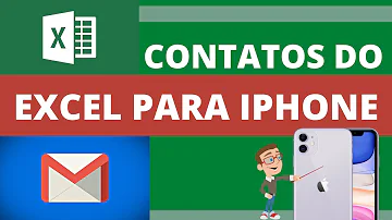 Como Importar contatos VCF para o iPhone?