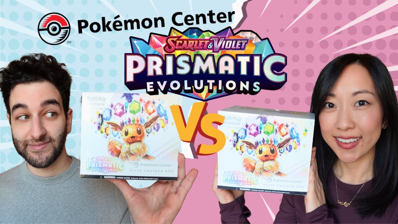 We Each Open a Prismatic Evolutions ETB From Pokemon Center