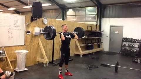 Power Clean + Push Press + Power Jerk + Split Jerk  81 x 1+1+1+1 by Thomas Bentsen