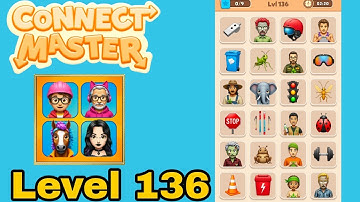 Connect master match puzzle level 136 solution walkthrough 