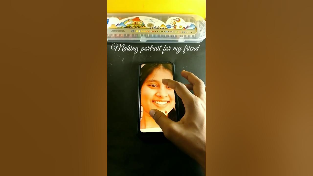 Making Portrait For My Friend 😊🙏please Watch Full Video For The Final